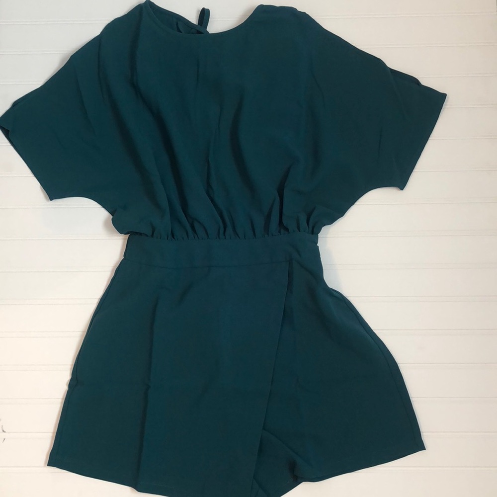 Teal Romper